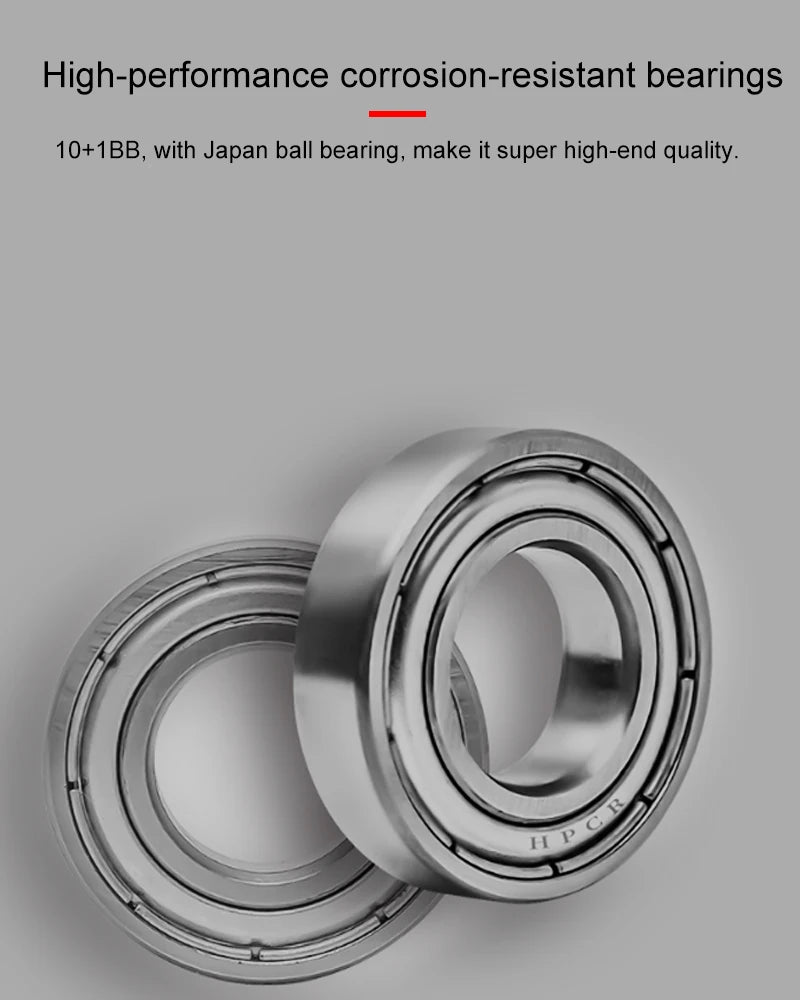 10+1BB Sea Saltwater Spinning Fishing Reels Long Casting Reel for River Lake Stream