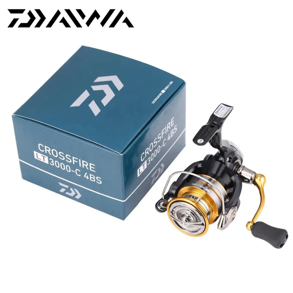 NEW Original DAIWA CROSSFIRE LT Spinning Fishing Reels High Speed1000XH-6000XH 3+1BB