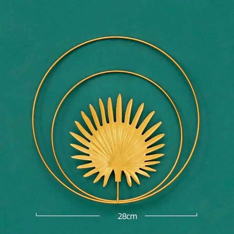 Home Living Room Wall Decorations, Wrought Iron Decorations, Room Bedroom Wall Hanging, Background Wall Decorations, Hanging PA