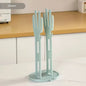 Kitchen Glove Drying Rack with Drainage Base Rubber Glove Holder and Towel Storage Box Plastic Kitchen Sink Accessories