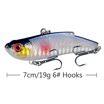 1pcs Fishing Lures 7cm 19g VIB Bait Artificial Make 5 Colors Available Bass Crankbait Wobblers Fishing Tackle Pesca.