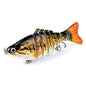 Ultimate Multi-Jointed Swimbait - Lifelike Sinking Lure, Targets Wide Range of Fish for Fresh & Saltwater Angling