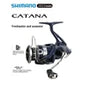 Shimano 2022 CATANA FE 1000-4000 Aluminium Sea Spinning Fishing Reels Spinning Metal Spool Reels With AR-C Spool for Fly Fishing