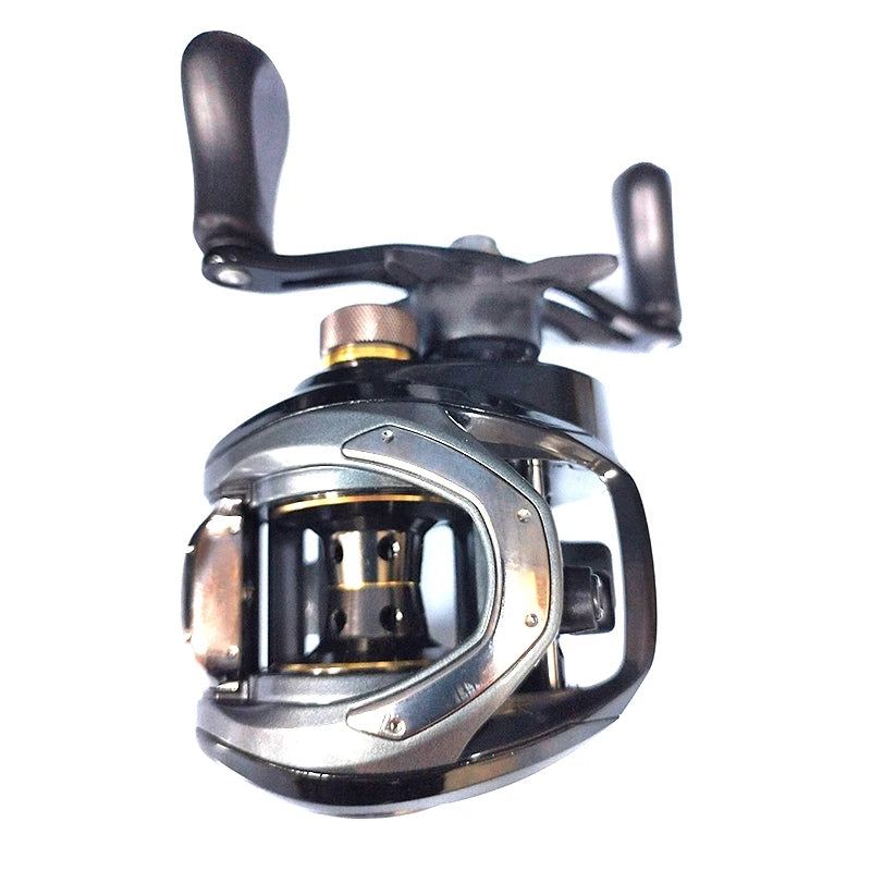 DAIWA CR80 Fishing Reels 6.8/7.5 Gear Ratio Max Drag 7kg Baitcasting Fishing Reel Pesca Max Drag 7kg Low Profile Fishing Reels