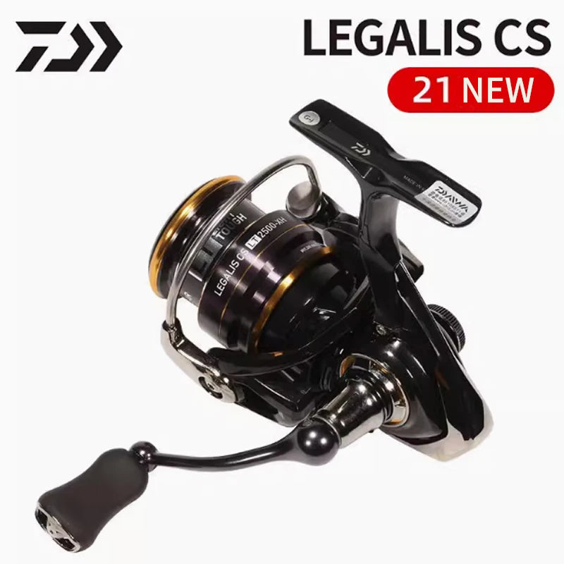 2021 DAIWA LEGALIS CS LT Spinning Fishing Reels Saltwater Wheel 1000-6000 Sizes 6+1BB Max Drag 5-12KG Gear Ratio Aluminium