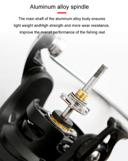 10+1BB Sea Saltwater Spinning Fishing Reels Long Casting Reel for River Lake Stream