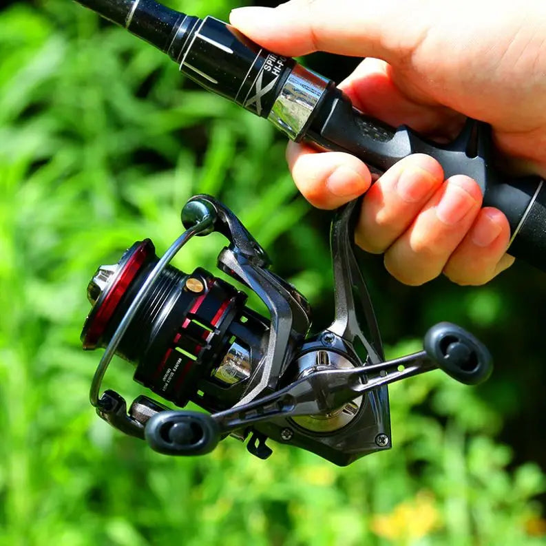 ORJD 2000 3000 3500 Spinning Reel Double Grip Shallow Spool Carp Fishing Reels Jig Carp Reels Molinete