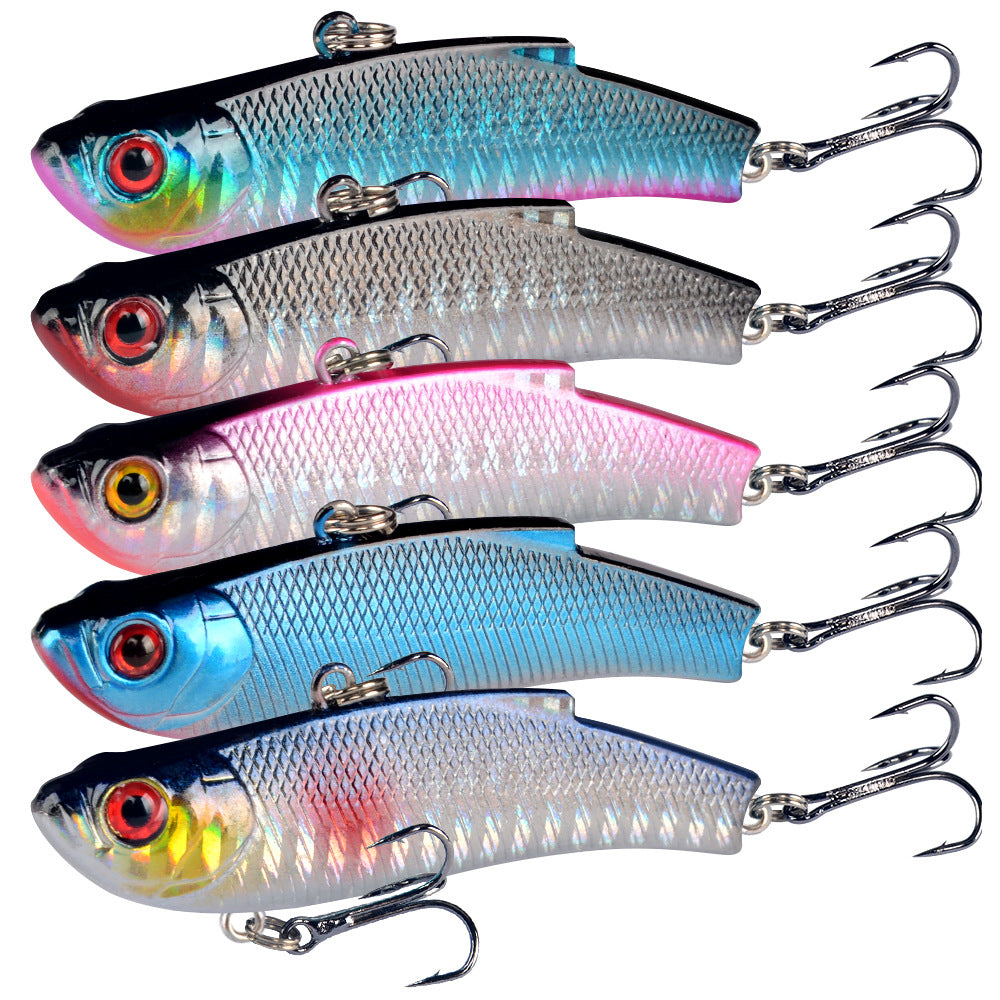 1pcs Fishing Lures 7cm 19g VIB Bait Artificial Make 5 Colors Available Bass Crankbait Wobblers Fishing Tackle Pesca.