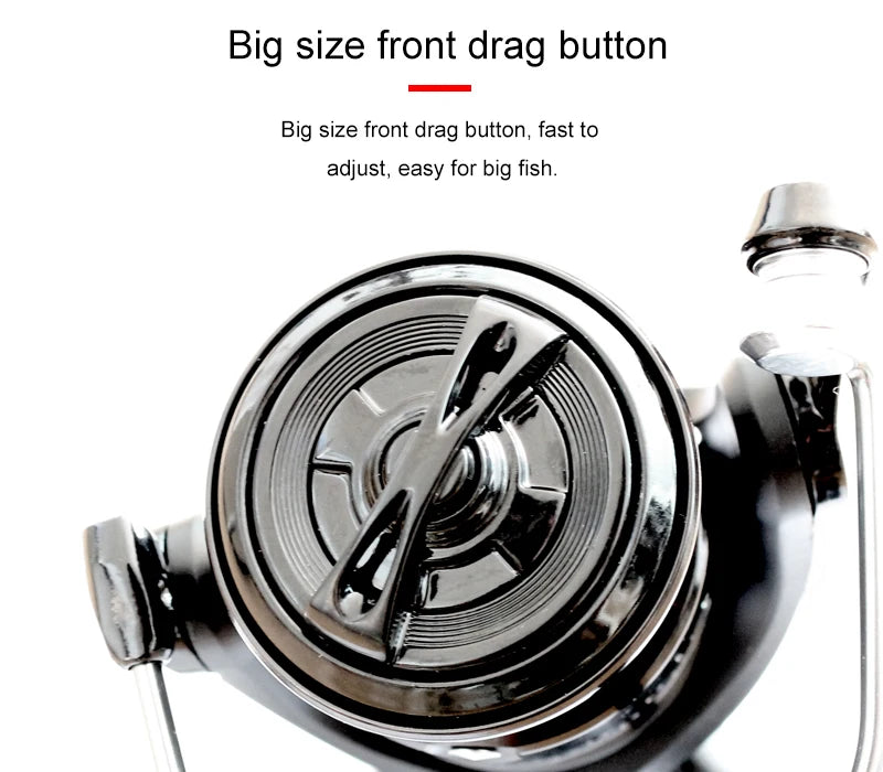 10+1BB Sea Saltwater Spinning Fishing Reels Long Casting Reel for River Lake Stream