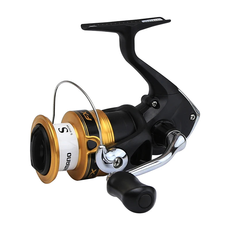 Shimano FX 1000-4000FC Spinning Fishing Reels 2+1 BB Max Drag 4kg/8.5kg Wheel Fly Fishing Lakes Durable Aluminium Metal River