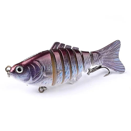 Ultimate Multi-Jointed Swimbait - Lifelike Sinking Lure, Targets Wide Range of Fish for Fresh & Saltwater Angling