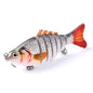 Ultimate Multi-Jointed Swimbait - Lifelike Sinking Lure, Targets Wide Range of Fish for Fresh & Saltwater Angling