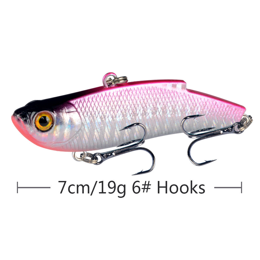 1pcs Fishing Lures 7cm 19g VIB Bait Artificial Make 5 Colors Available Bass Crankbait Wobblers Fishing Tackle Pesca.