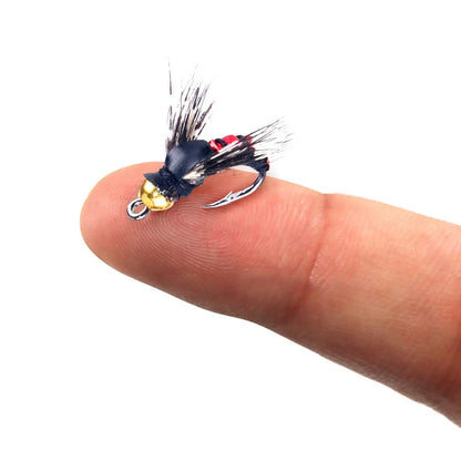 1pcs/5pcs/10pcs Sinking Wet Fly Fishing Lures Artificial Insects Hook Mosquito Micro Fly Flies Bait Bass Trout Lures Tackle