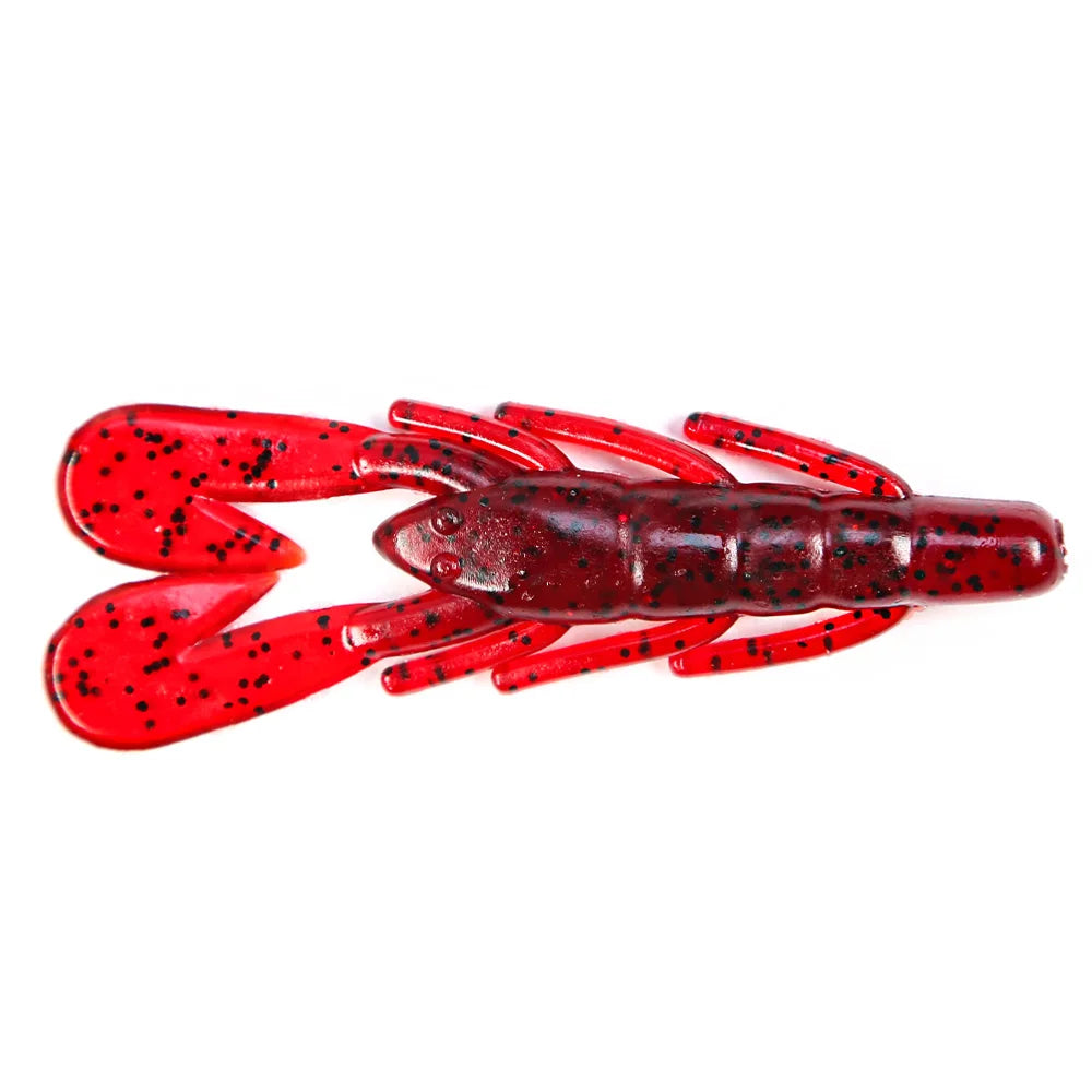 PEAK 6pcs Craws Soft Lures Soft Lure Fishing Lures shrimp Lobster Soft Plastic Lure Fishing Lures