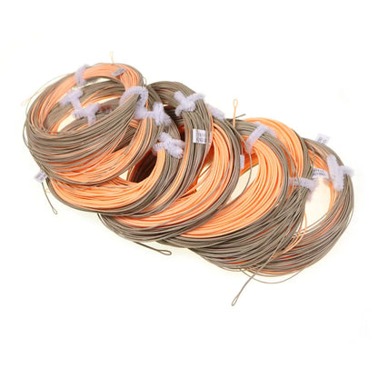 90FT WF-1F~WF-8 Single Handed Spey Fly Fishing Line Weight Fowarded Floating Fly Line With 2 Weld Loops Fly Fishing Tackle