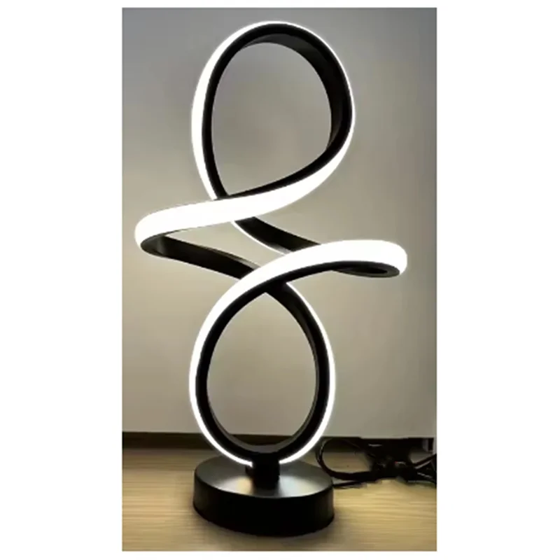 RALCA-LED Table Lamp Lighting Fixture Forstudy Bedroom Bedside Living Room Office Bookcase