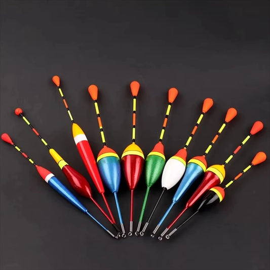 10Pcs/Lot Promotion Fishing Floats Set Mix Size Color Foam Float Buoy Bobber for Fishing Accessories Fishing Gear Fishing Tackle