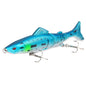 1Pc Swimbit Fishing Lure 3 Sections Joint Bait 130mm 18g Simulated Hard Fishing Bait Artificial Wobbler Bass Fishing Tackle