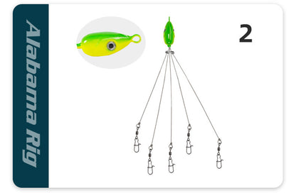 Fishing Lures Fishing Soft Bait Tackle Swarm Attack Road Runner Baits Alabama Jigs Fake Baits Road Runner Baits Steel Wire