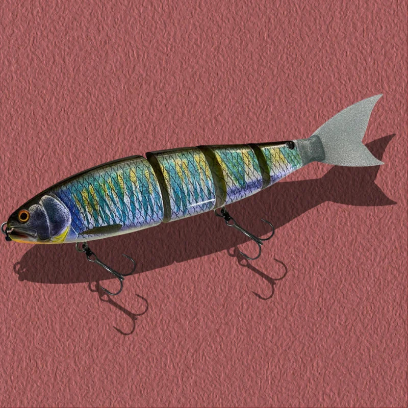Balam Lures 245mm Swimbait Fishing Baits 2025 S/F Madness Jointed Bionic Bait Fishing Saltwater Muskie Pike Big Catfish Lures