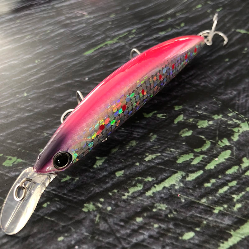 19g 110mm Floating Minnow Fishing Lures Seabass Trout Artificial Hard Bait Long Casting Wobblers Saltwater Freshwater Bass Bait
