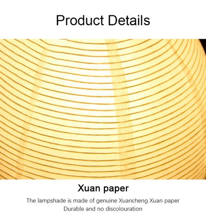 Japanese Lantern Led Table Lamp Living Room Bedroom Bedside Rice Paper Lights Study Homestay Art Creative Decor Table Lights