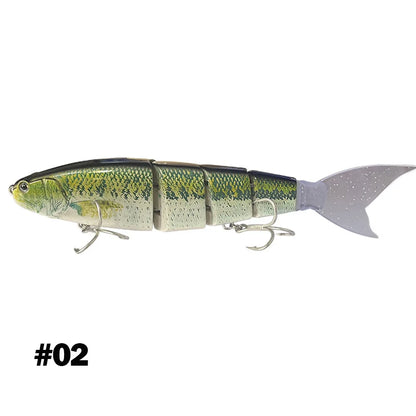 Swimbait Lure Jointed Floating Glide Giant Bait For Big Bass Catfish Musky Walleye Hard Lure GiantBait Balam245 Lure Fishing