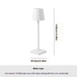 Modern LED Table Lamp Touch Tricolour For Living Room Bedroom Study Room Restaurant Hotel Desktop Decorative Lighting Fixtures