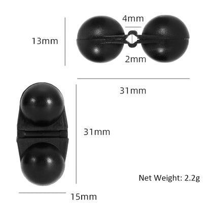 5PCS 20g/30g EVA Inline Float with Bell Fishing Buoyancy Floats Weight Bead Catfish Float Accessories fishing bobbers floats
