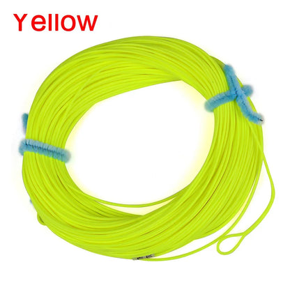 Fly Fishing Line 100FT/30.5M Weight Forward Floating Line 2 Loops 2F/3F/4F/5F/6F/7F/8F Fishing Line For Trout Fly Fishing Tackle