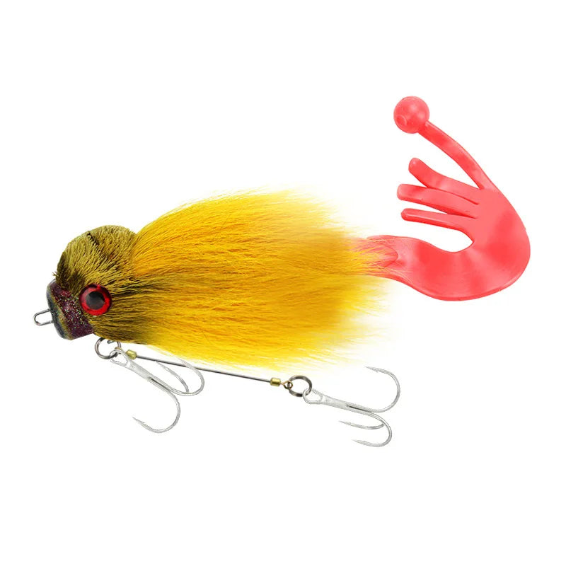 22cm/85g Multi Jointed Swimbait Hard Artificial Bait Mouse Fishing Lure Soft Artificial Fishing Bait for Pike Bass Fishing