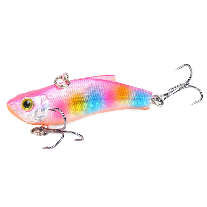 1pcs Fishing Lures 7cm 19g VIB Bait Artificial Make 5 Colors Available Bass Crankbait Wobblers Fishing Tackle Pesca.