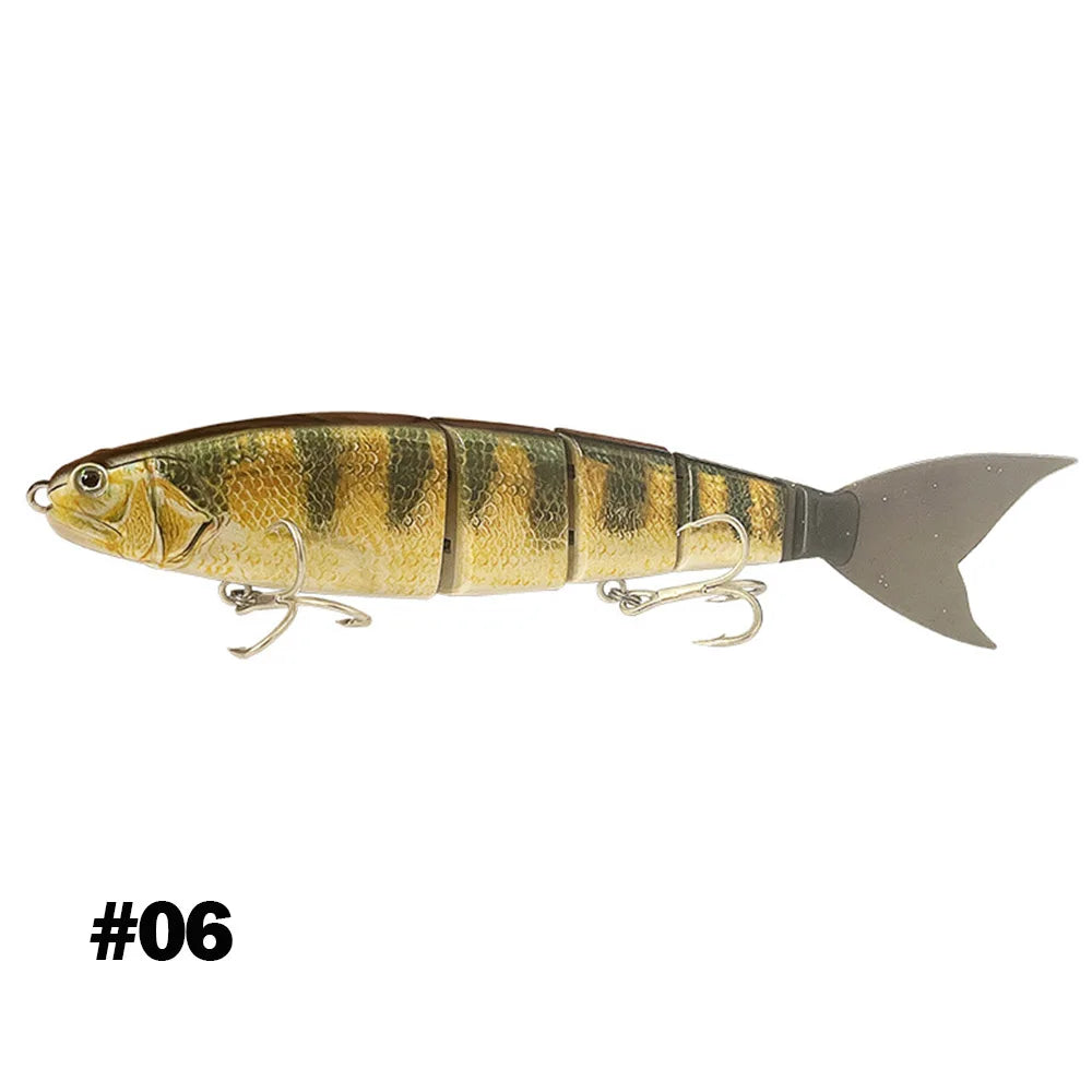 Swimbait Lure Jointed Floating Glide Giant Bait For Big Bass Catfish Musky Walleye Hard Lure GiantBait Balam245 Lure Fishing