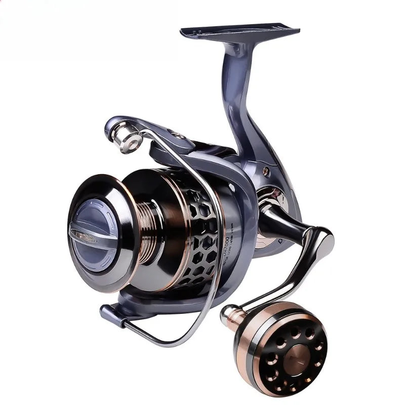 DR Full Metal Line Cup Fishing Reel LUYA SPINNING WHEELS SEA ROD REELS Front Unloading Spinning Wheel 3BB 5-10kg Pulling Power