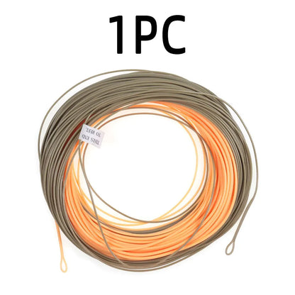 90FT WF-1F~WF-8 Single Handed Spey Fly Fishing Line Weight Fowarded Floating Fly Line With 2 Weld Loops Fly Fishing Tackle