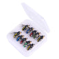 1pcs/5pcs/10pcs Sinking Wet Fly Fishing Lures Artificial Insects Hook Mosquito Micro Fly Flies Bait Bass Trout Lures Tackle
