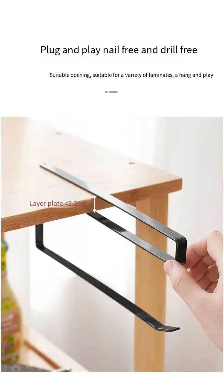 Kitchenware kitchen tissue holder organizer storage rack shelf kitchen spice racks acceesories accessory items organization home