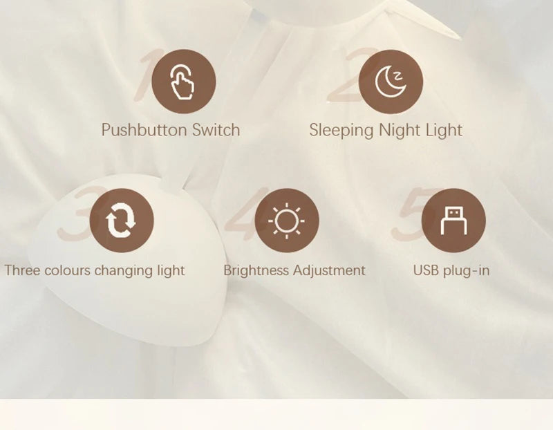 LED Table Lamp Interior Dimmable For Fixture Living Table Bedroom Bedside Room Home Decoration Night Nordic Lamps Desk Light