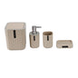 Bathroom Accessories Sets, Toothbrush Holder, Lotion/Soap Dispenser, Cup, Soap Dish, Classic Contemporary Modern Decorative