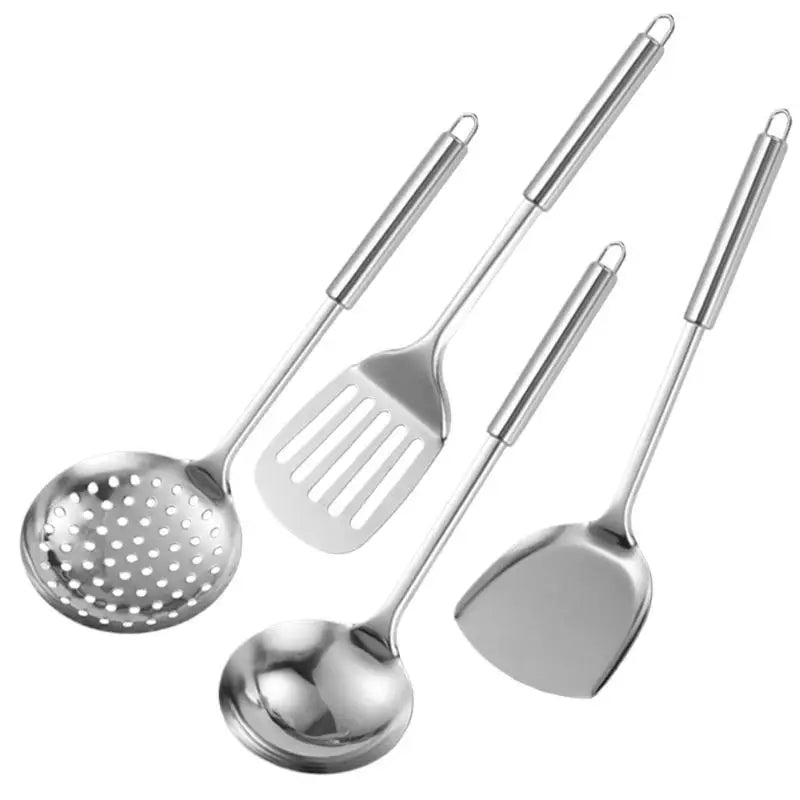 Kitchen Cookware Cooking Utensils Stainless Steel Shovel Soup Spoon Turner Utensils Dinnerware Cooking Tool Kitchen Gadgets