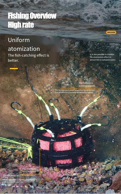 Fishing Hooks Catfish Rig Saltwater Fishing Hooks for All Skill Levels Fishing Tools Parts Honeycomb Tackle Tools