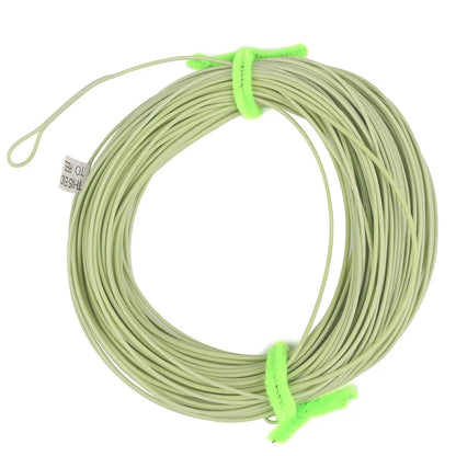 Fly Fishing Line 100FT/30.5M Weight Forward Floating Line 2 Loops 2F/3F/4F/5F/6F/7F/8F Fishing Line For Trout Fly Fishing Tackle