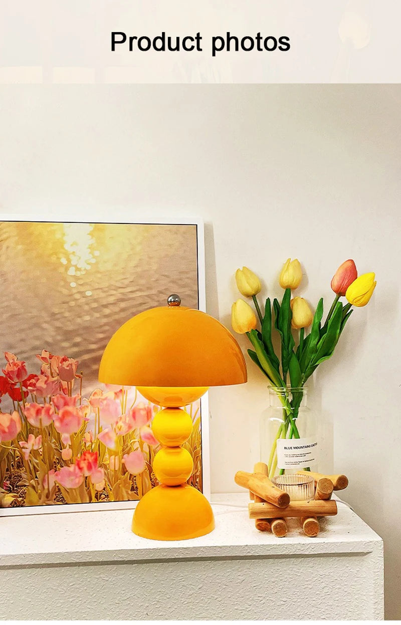 LED Table Lamp Interior Dimmable For Fixture Living Table Bedroom Bedside Room Home Decoration Night Nordic Lamps Desk Light