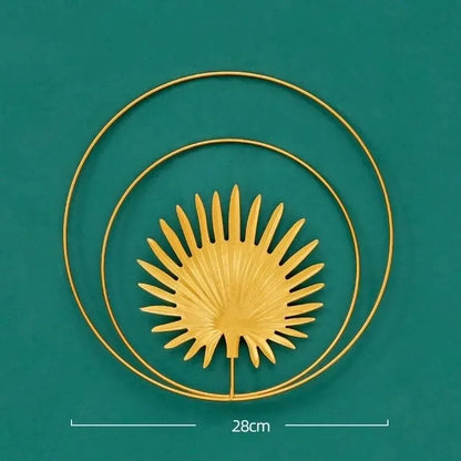 Home Living Room Wall Decorations, Wrought Iron Decorations, Room Bedroom Wall Hanging, Background Wall Decorations, Hanging PA