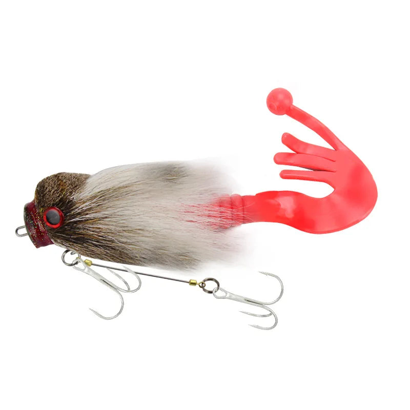 22cm/85g Multi Jointed Swimbait Hard Artificial Bait Mouse Fishing Lure Soft Artificial Fishing Bait for Pike Bass Fishing