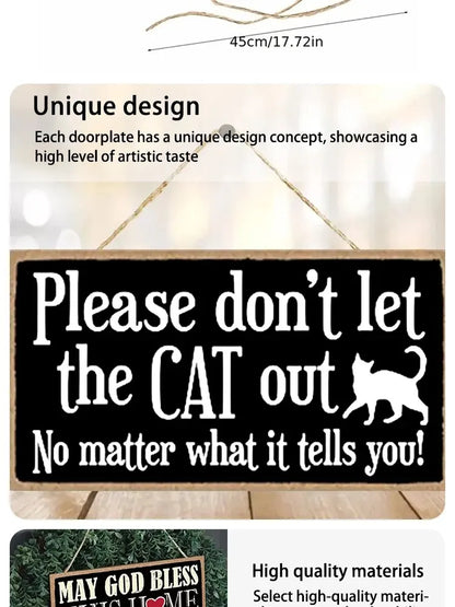 Decorative Hanging Door Signs Home Decor Hanging Wooden Hanging Signs Square Wooden Hanging Signs Living Room Bedroom Door Signs