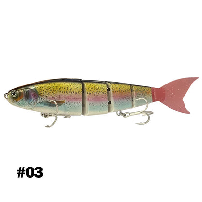 Swimbait Lure Jointed Floating Glide Giant Bait For Big Bass Catfish Musky Walleye Hard Lure GiantBait Balam245 Lure Fishing