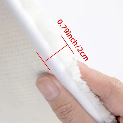 Bathroom Floor Mat Two Color Flower Pattern Premium Soft and Comfortable Bathtub Rug Suitable for Bathroom Bathtub Laundry Room