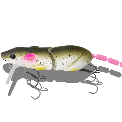 1PCS Swimbaits Mouse Lures Artificial Floating Surface 85mm/17g Wobblers Bionic Spro BBZ Rat Baits For Pike Fishing Pesca Bass